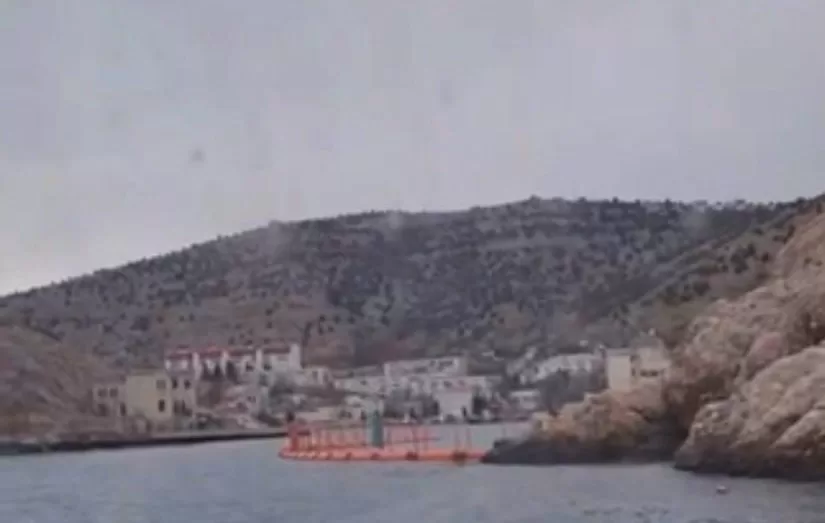 Протидронові загородження в Балаклавській бухті / Фото: АТЕШ