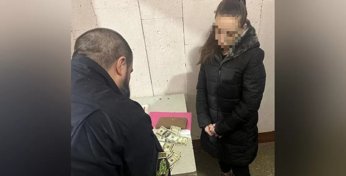 Задержание подозреваемой в продаже собственного ребенка в Харькове / Фото: Сергей Болвинов