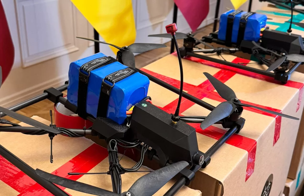 Латвійські FPV-дрони Ardlat / Фото: посольство України в Латвії