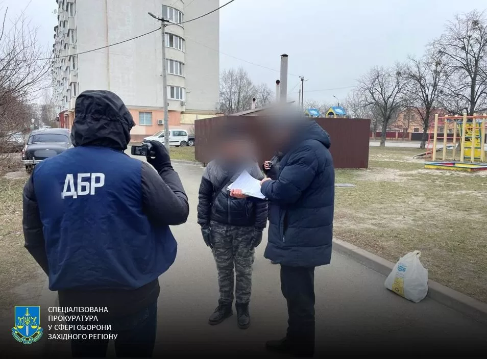 Адвокату повідомили про підозру у шахрайстві / Фото: Спеціалізована прокуратура у сфері оборони Західного регіону