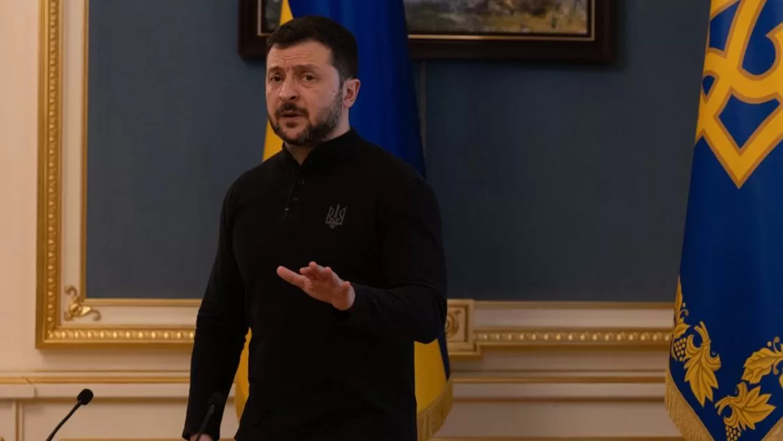 Президент України Володимир Зеленський / Фото: Суспільне