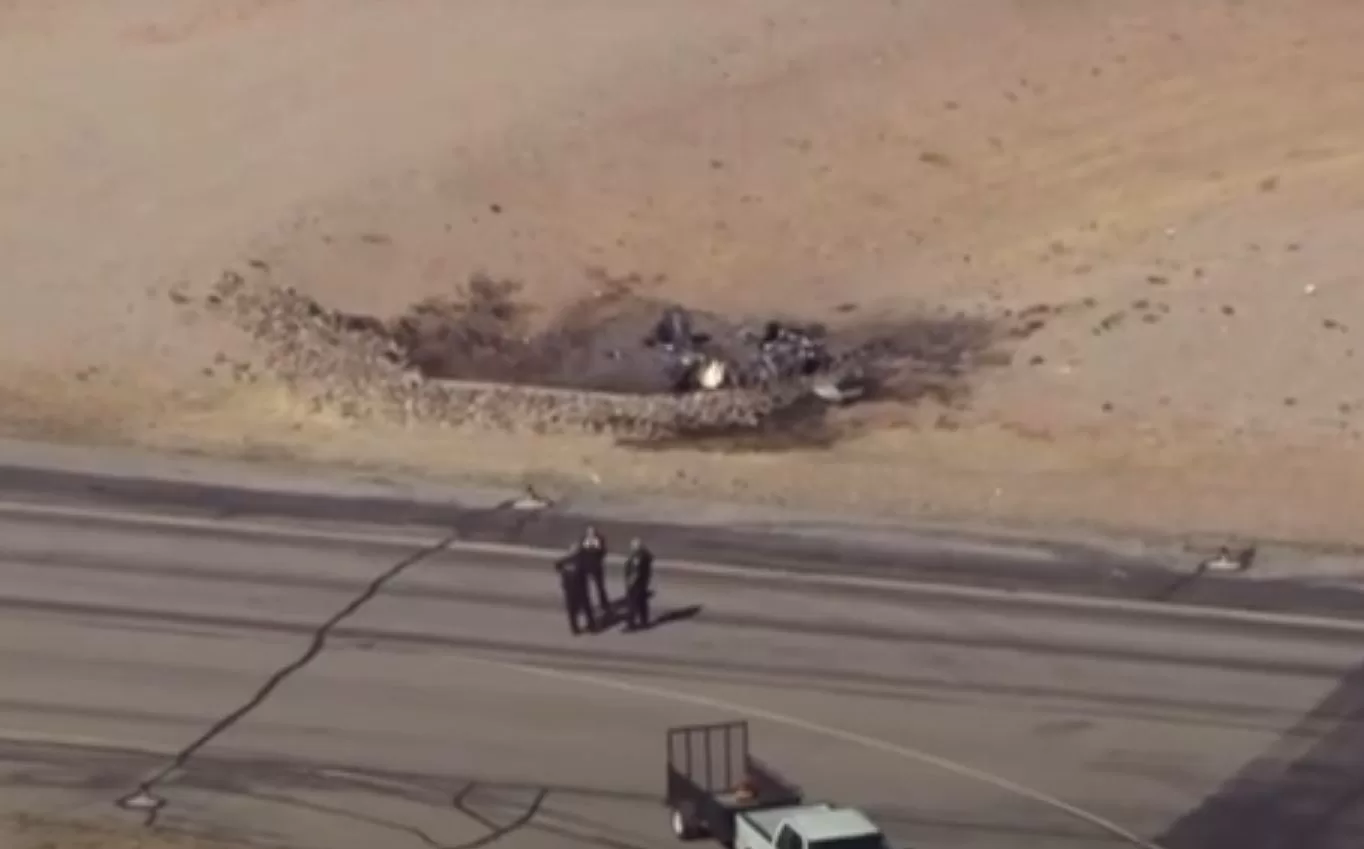 Місце авіатрощі у Аризоні, США / Кадр з відео