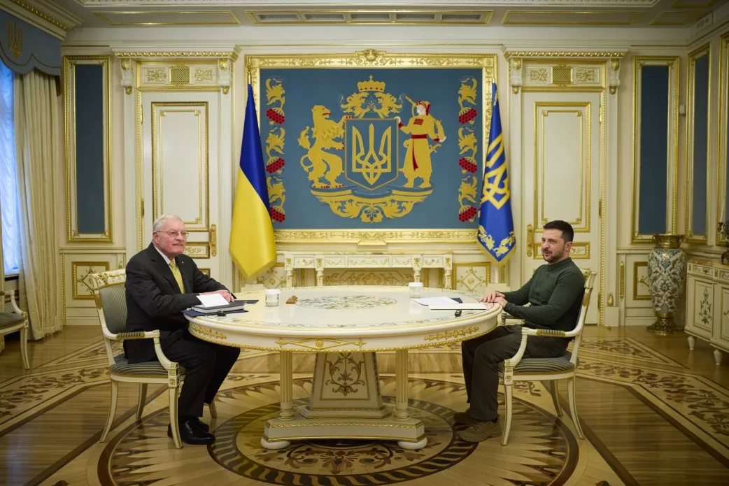 Кіт Келлог та Володимир Зеленський / Фото: Офіс президента