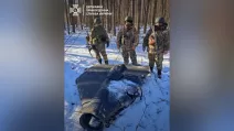 Border guards shot down two ‘shahids’ over Chernihiv region and another over Sumy region. 17 February 2025, illustrative photo / SBGS photo