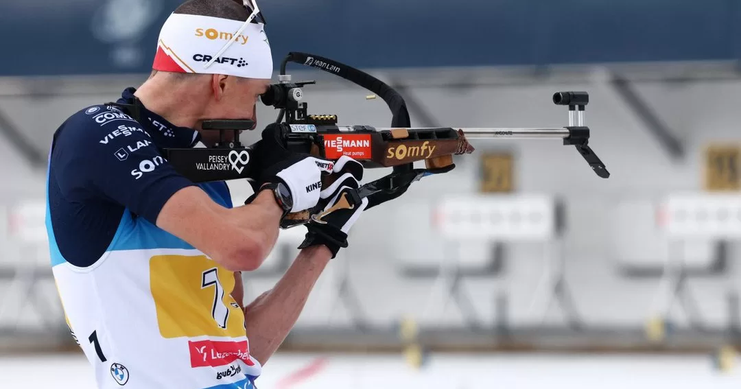 Один из моментов мужской эстафеты на ЧМ-2025 / Фото @ShangoNews