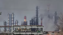 According to the command, the station serves the Tikhoretsk-Novorossiysk-2 oil pipeline / AP photo