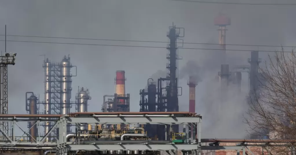 According to the command, the station serves the Tikhoretsk-Novorossiysk-2 oil pipeline / AP photo