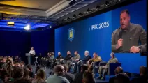Андрій Єрмак під час форуму «Україна. Рік 2025» / Фото @ermaka2022