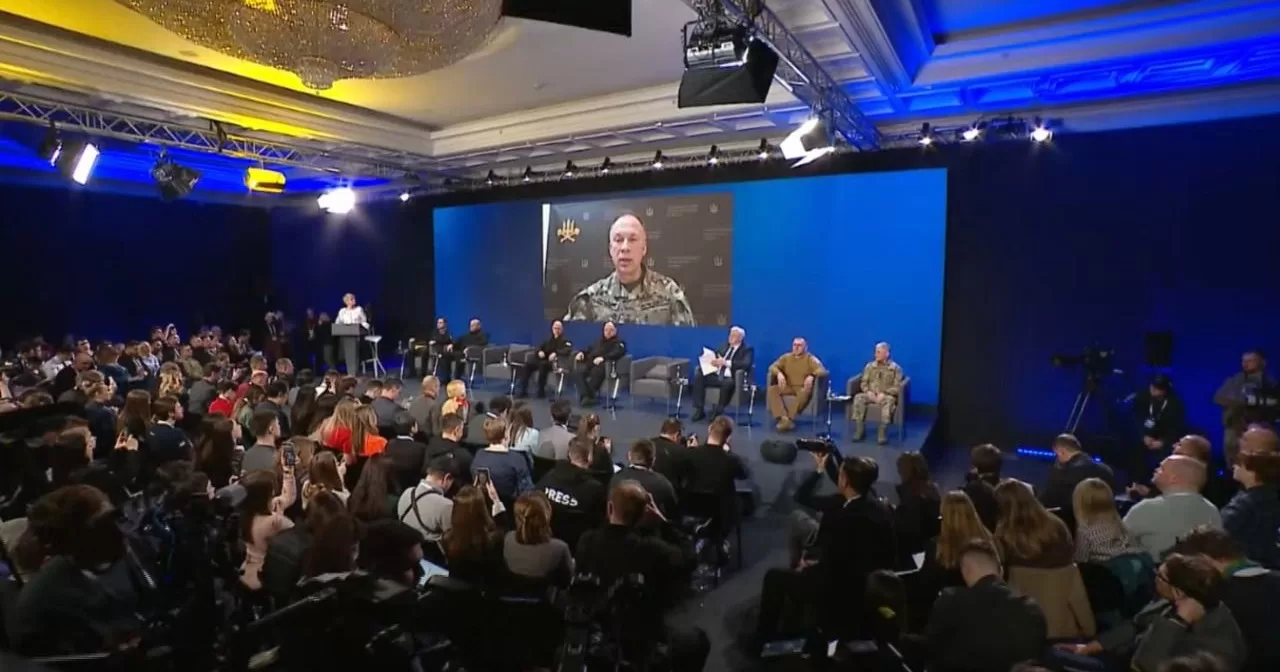 Oleksandr Syrskyi at the ‘Ukraine. Year 2025’ Forum / Photo by @osirskiy