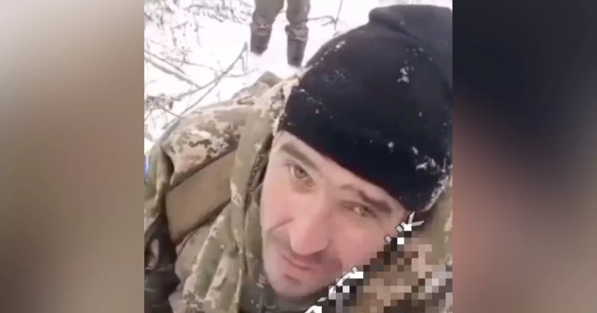 Oleksiy Zhukov, 82nd Brigade, killed in captivity. Suzhansky district, Kursk region / Video screenshot