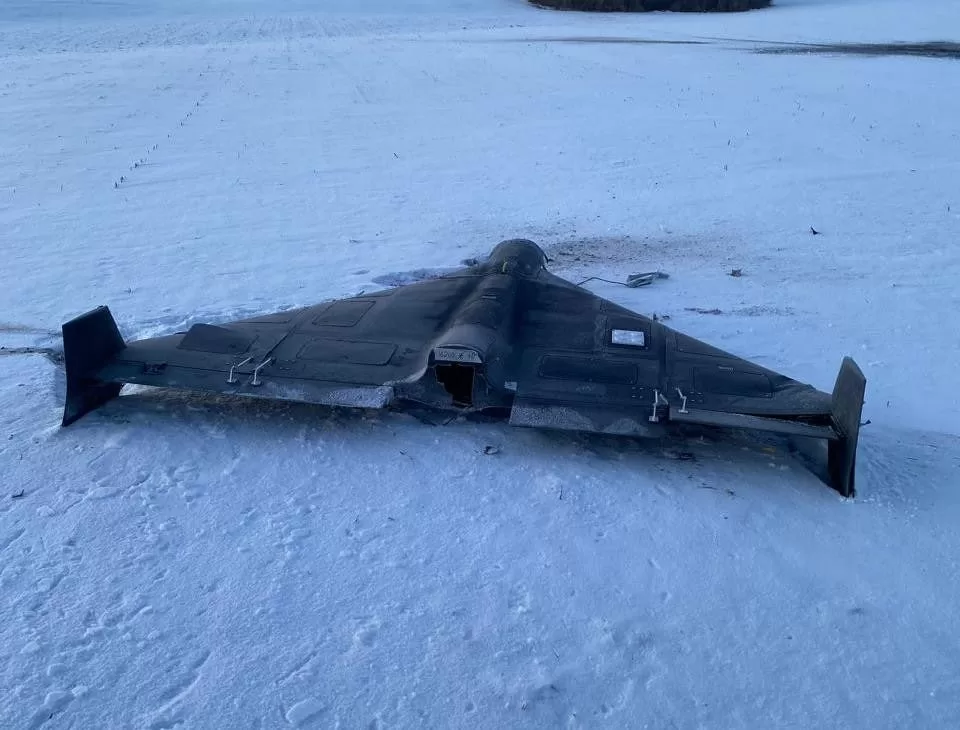 Сбитый пограничниками беспилотник / Фото: ГПСУ