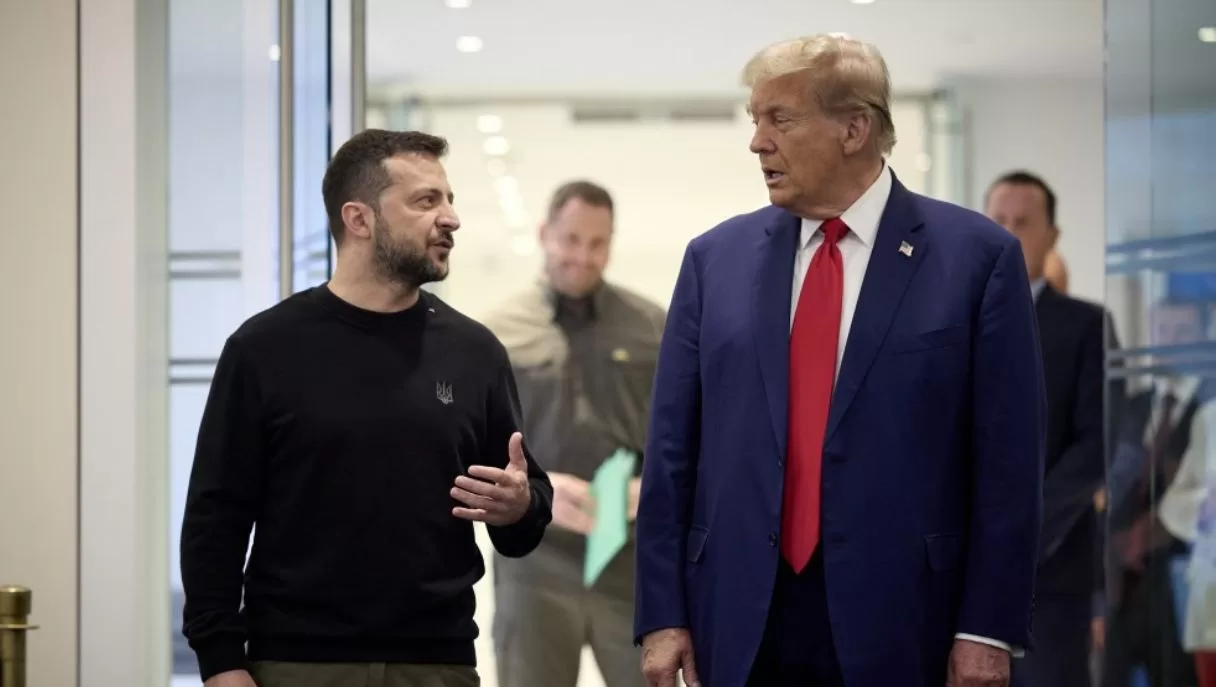 Президент України Володимир Зеленський та президент США Дональд Трамп / Фото: Офіс президента