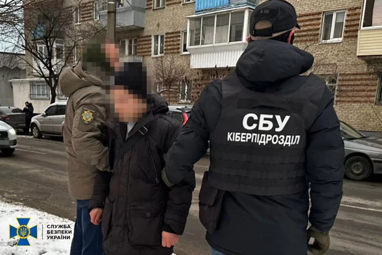Затриманий за підозрою в роботі на ФСБ / Фото: СБУ