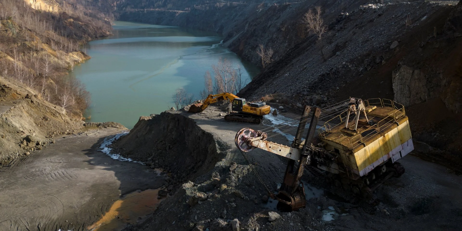 Zavallia graphite quarry in the village of Zavallia, Ukraine / Photo: REUTERS
