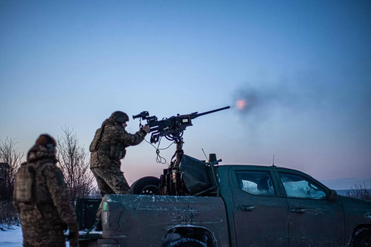 Работа мобильной огневой группы / Фото: НГУ