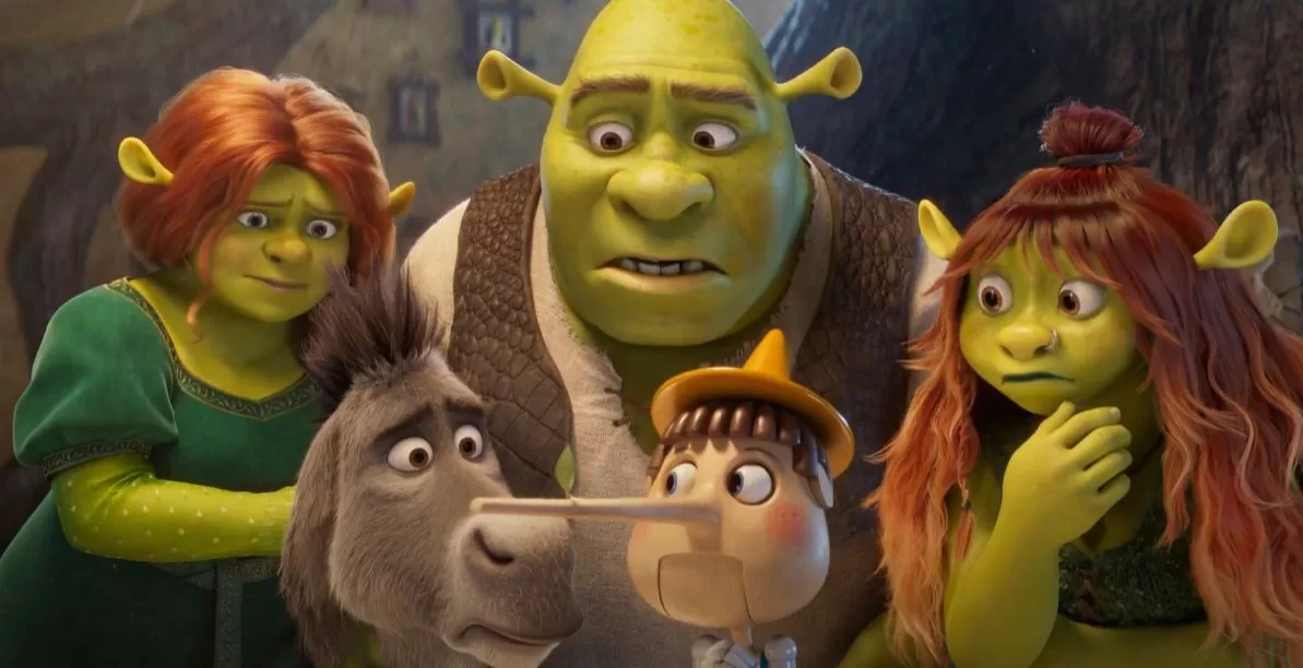 Кадр з пʼятої частини "Шрека"