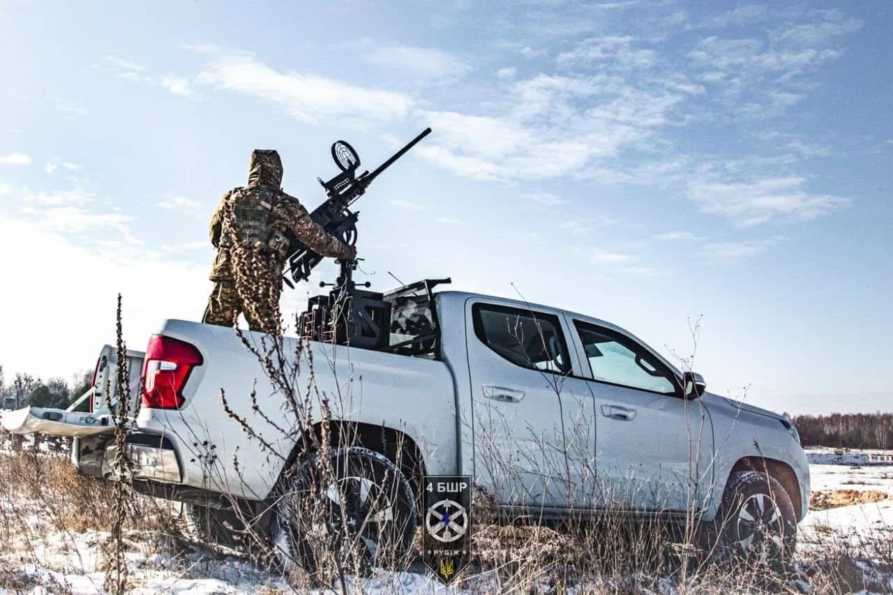 Украинские военнослужащие мобильного подразделения ПВО / Фото: МВД