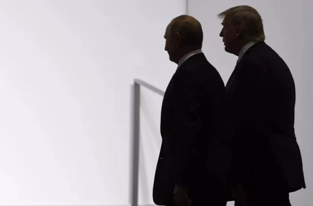 Путин и Трамп на встрече G20, Осака, июнь 2019 / Фото: AP