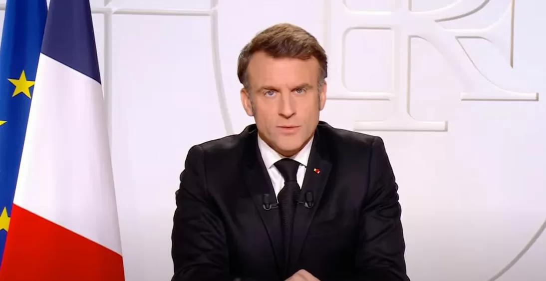 Эмманюэль Макрон / Скриншот
