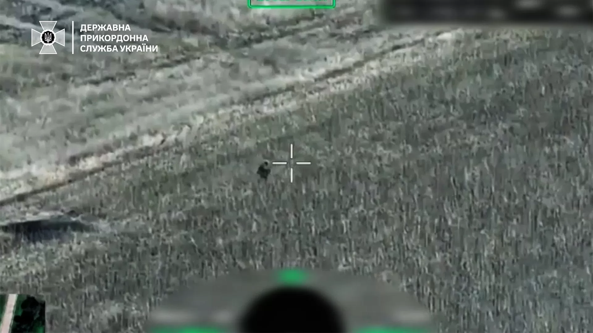 Окупанти пішки штурмують кордон на Сумщині / Скриншот