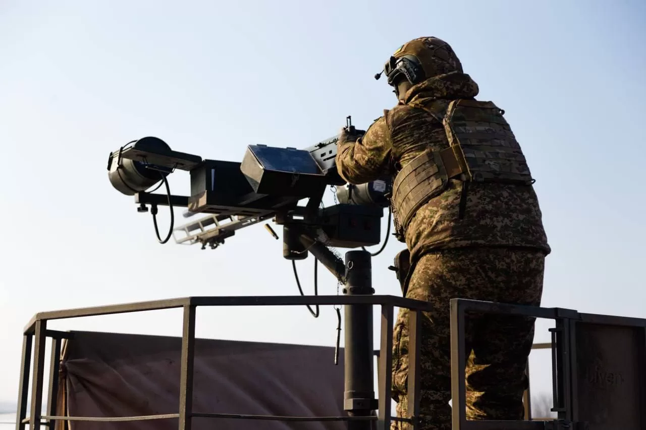 Работа мобильной огневой группы / Фото: Нацгвардия Украины