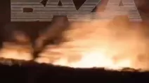Fire in Volgograd / Video screenshot