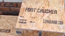 Ящик с элементами поражения для FPV-дронов Foot Crusher / Скриншот видео