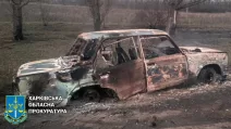 Четверо людей постраждали внаслідок удару дрона по автівці на Харківщині / Фото: Харківська обласна прокуратура