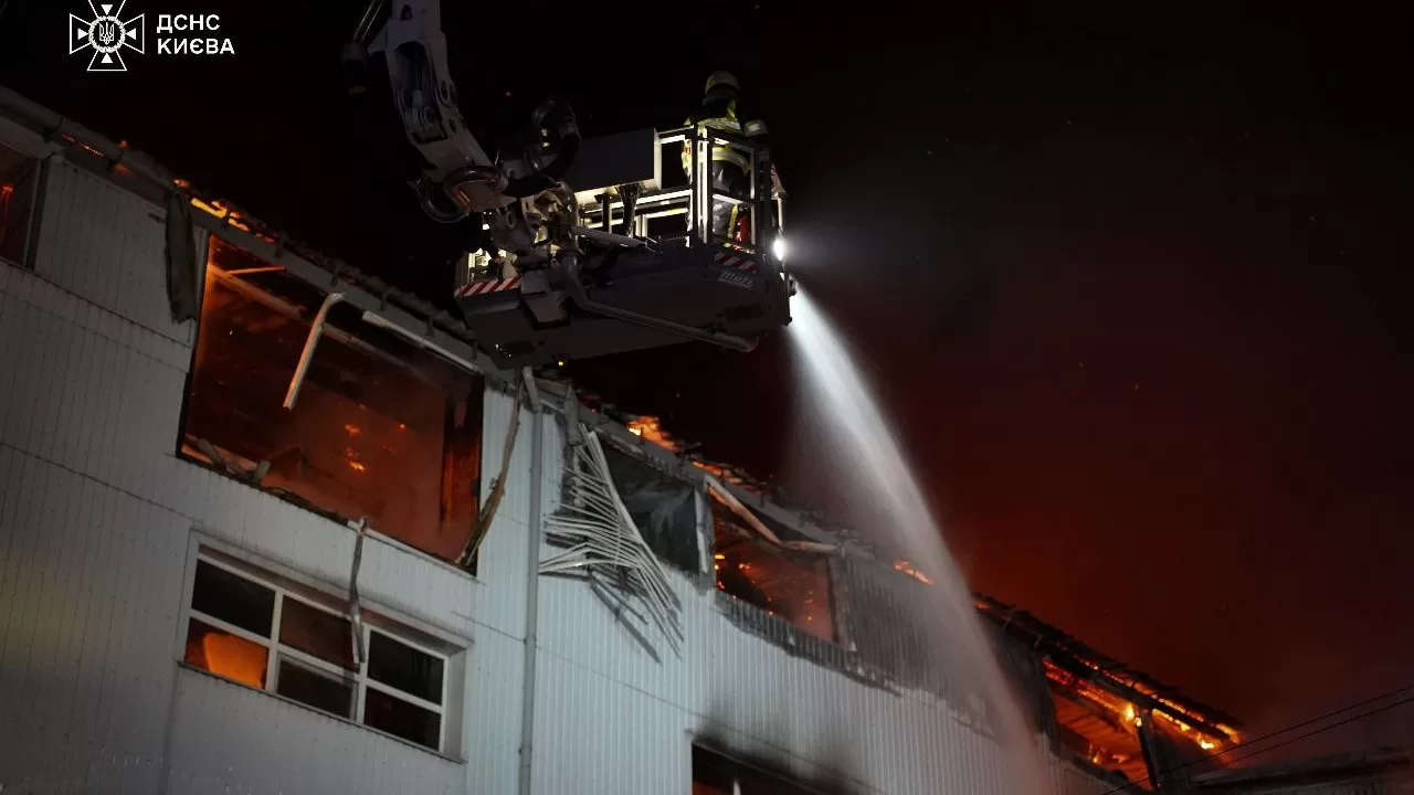 The aftermath of the night attack on Kyiv. 23 March 2025 / Photo by the SES