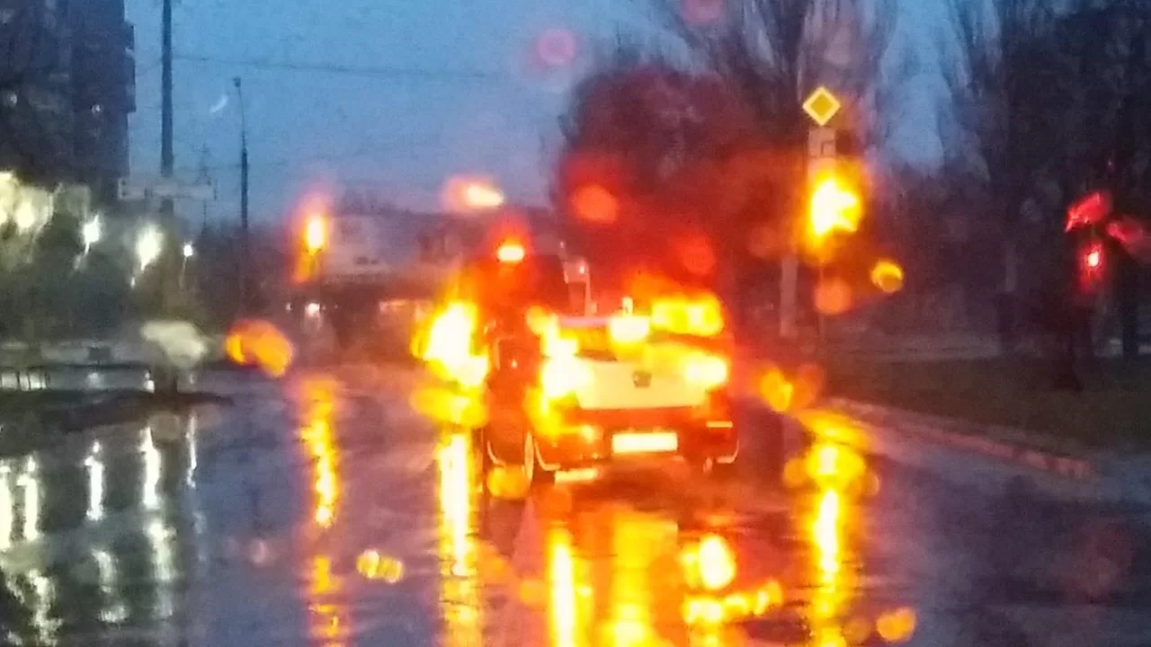 Вечерний дождь. Запорожье / Фото Kostiantyn Antonets