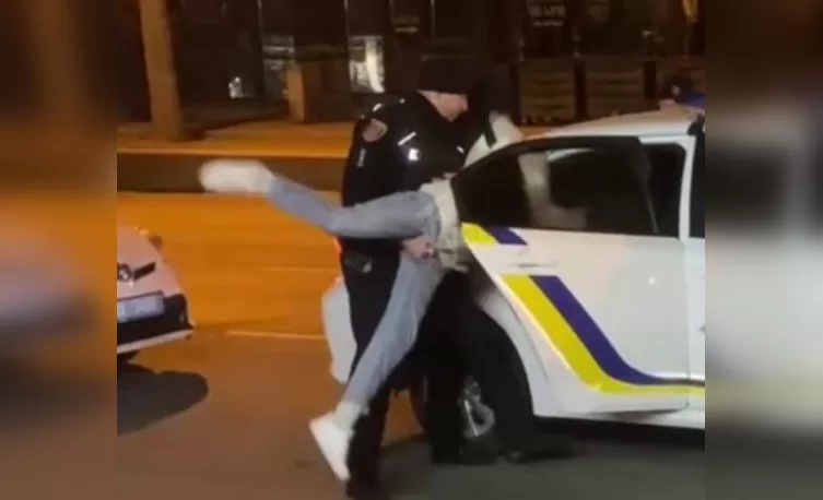 Затримання ухилянта в Одесі / Скриншот