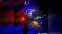 На Львовщине в результате столкновения грузовика и автобуса пострадали семь человек / Фото: Полиция Львовщины