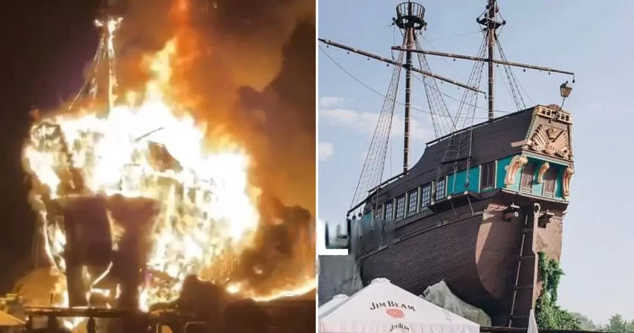 Дніпро. Росіяни атакували ресторан і готель. У п'ятницю там люди відпочивали / Фото із соцмереж