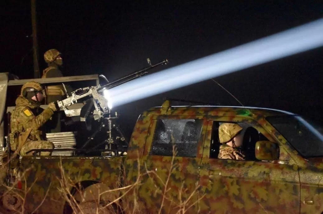 Mobile firing group of the National Guard / Photo: MINISTRY OF INTERNAL AFFAIRS
