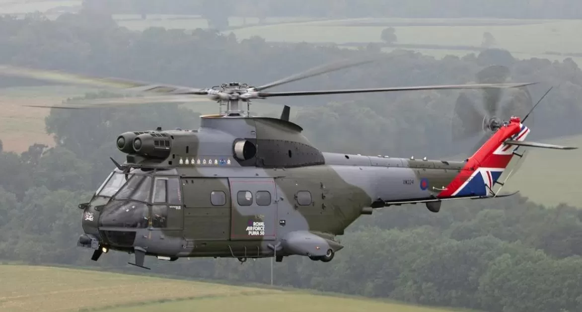 Транспортный вертолет Puma HC.2 / Фото: RAF