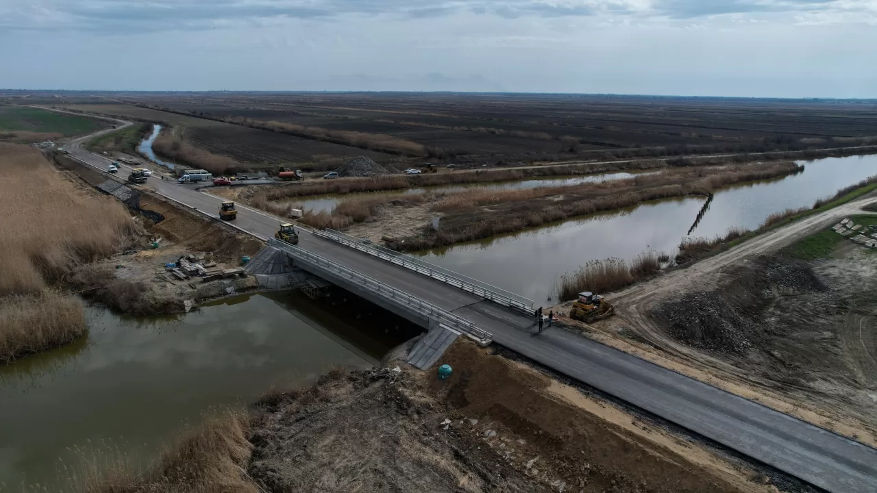 Міст через канал Кофа на Одещині / Фото: Державне агентство відновлення та розвитку інфраструктури України
