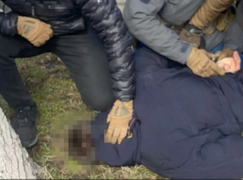 Затримання ворожого агента / Фото: СБУ