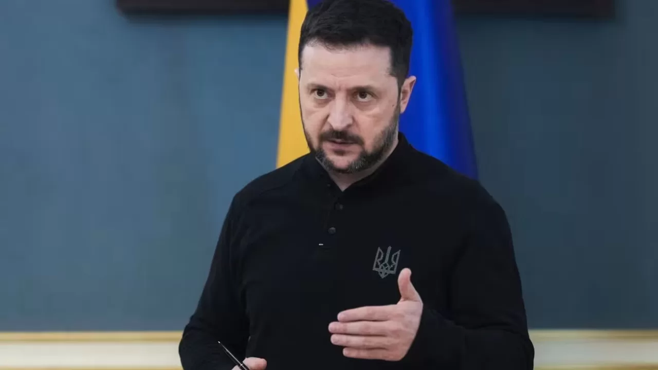 Владимир Зеленский заявил, что считает «странной» утечку данных американского документа / Фото EPA-EFE