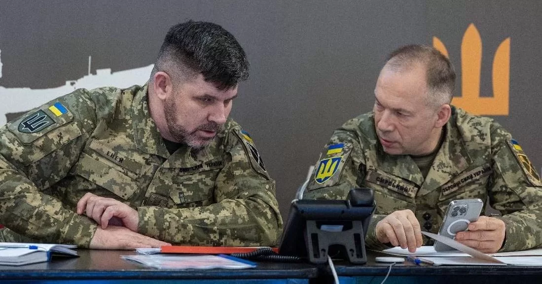 Главнокомандующий ВСУ совещание по вопросам развития беспилотных систем / Фото Facebook Александра Сырского