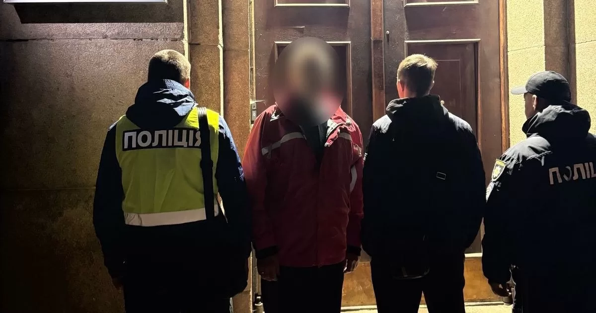 Поліція встановила особу хулігана / Фото Нацполіція