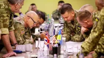 Зустріч з американськими та британськими партнерами в Україні у серпні 2023 року / Фото: Валерій Залужний, Facebook