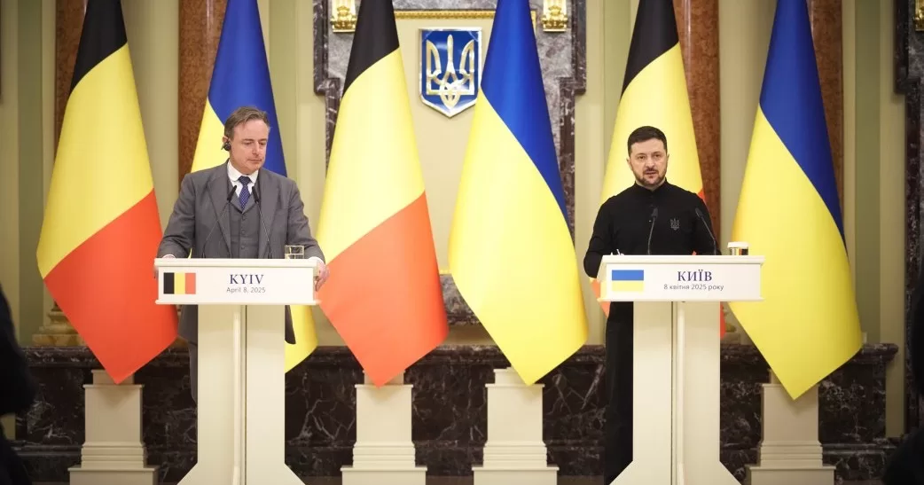 Volodymyr Zelenskyy and Bart de Wever meet in Kyiv / Photo by the Office of the President