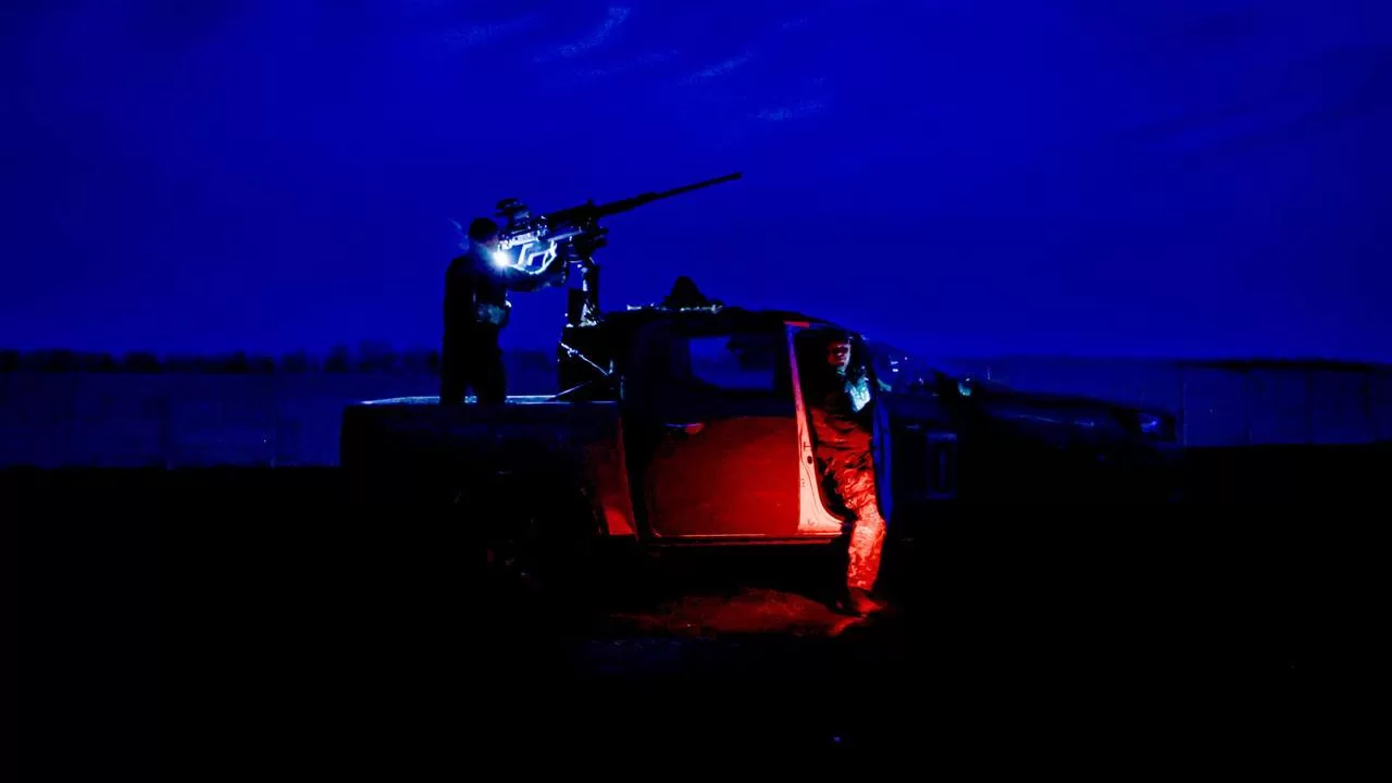 Работа мобильной огневой группы / Фото: НГУ