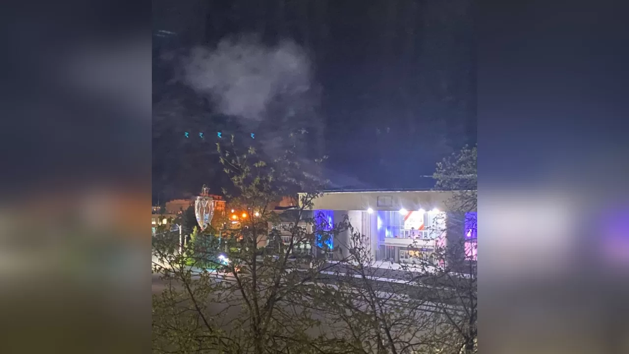 Дым после взрывов в Моздоке / Фото: ASTRA