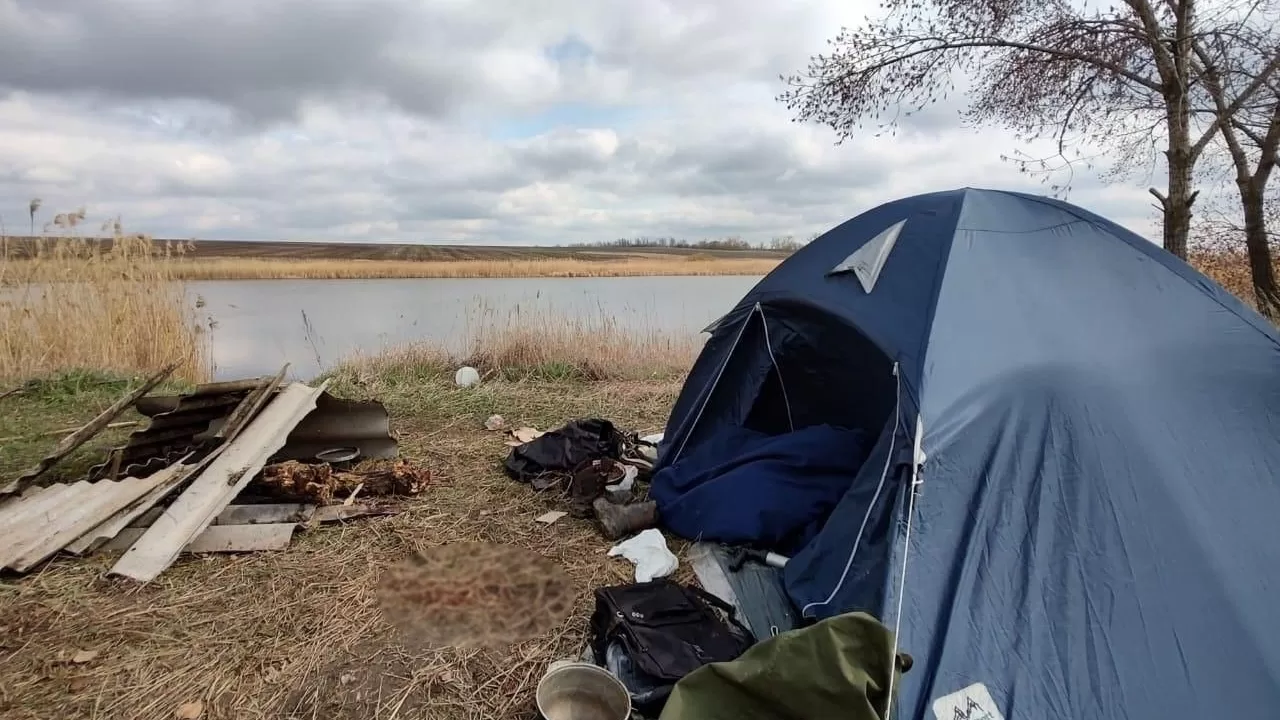 Место преступления в Лозовском районе / Фото: Полиция Харьковщины