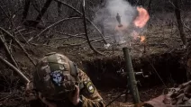 Ukrainian soldier fires at the occupants from a mortar / Photo: General Staff of the Armed Forces of Ukraine