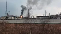 Пожежа на російському НПЗ / Фото: РосЗМІ