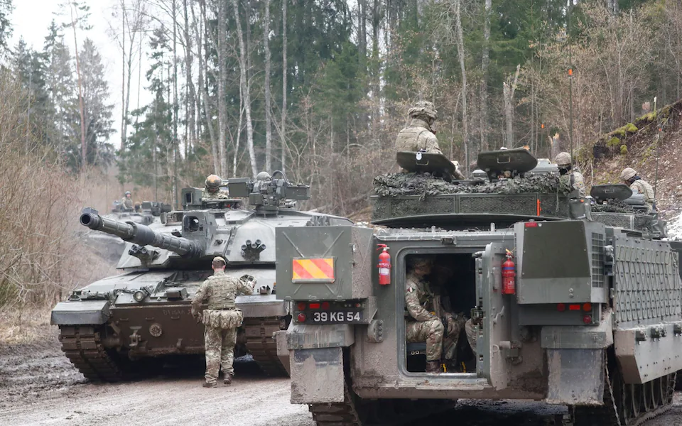 Британські військові / Фото: EPA-EFE