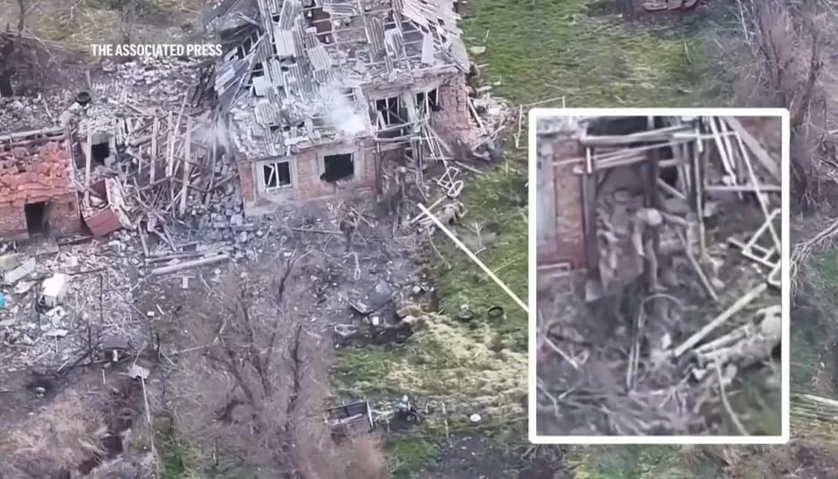 На Запорожье оккупанты казнили четырех украинских военных / Скриншот