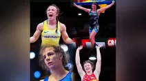 Українські спортсменки / Фото: НОК України та олімпійська команда